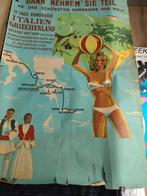 Reclame affiche rondreis Italië Griekenland, Ophalen of Verzenden, A1 t/m A3, Rechthoekig Staand, Reclame