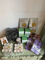 Pakket Bolsius Geurkaarsen/Waxinelichtjes/Waxinelichthouders, Huis en Inrichting, Woonaccessoires | Kandelaars en Kaarsen, Ophalen
