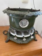 vintage antiek petroleumstel 3 pits Haller, Antiek en Kunst, Antiek | Emaille, Ophalen