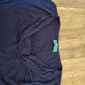 Waterval t-shirt korenblauw S/M