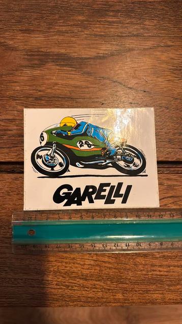 Prachtige vintage Garelli sticker beschikbaar voor biedingen