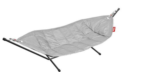 Fatboy hangmat grijs met kussen, Tuin en Terras, Hangmatten, Gebruikt, Ophalen