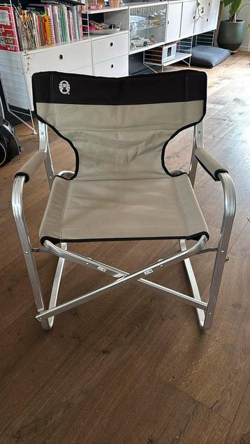 2 Inklapbare Coleman aluminium Deck chair kampeerstoelen beschikbaar voor biedingen