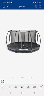 Nieuwe Inbouw trampoline FALK 396cm met vangnet, Ophalen of Verzenden, Zo goed als nieuw