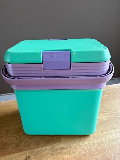 Koelbox met 4 koelelementen, Caravans en Kamperen, Koelboxen, Gebruikt, Koelbox, Koelelement, Ophalen