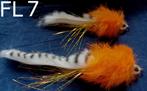 Set FL 7 van 2 snoekstreamers op Double Hook / Fleurhaak, Watersport en Boten, Hengelsport | Roofvissen, Ophalen of Verzenden