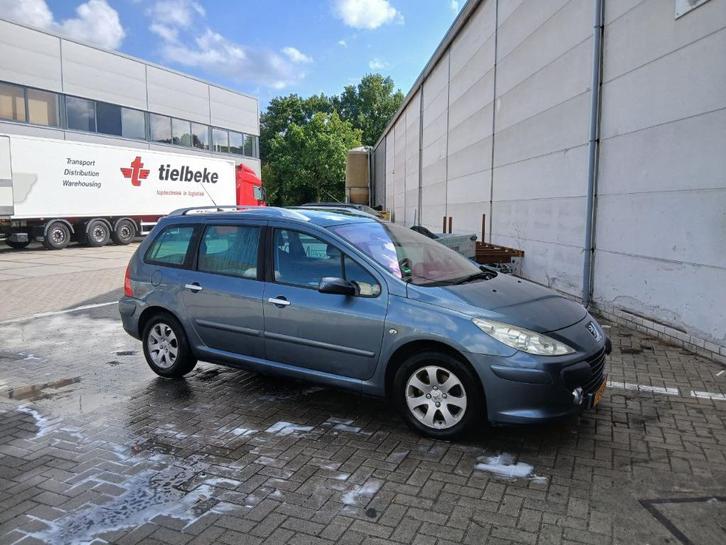 Peugeot 307 1.6 16V XR Break 2006 Grijs, Auto's, Peugeot, Particulier, ABS, Airbags, Airconditioning, Boordcomputer, Centrale vergrendeling