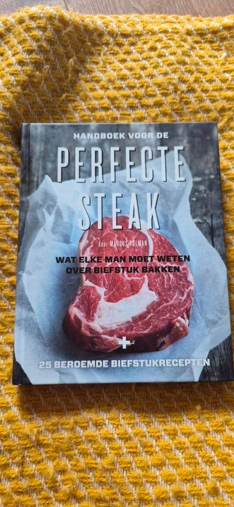 Marcus Polman - Handboek voor de perfecte steak, Boeken, Kookboeken, Zo goed als nieuw, Ophalen of Verzenden