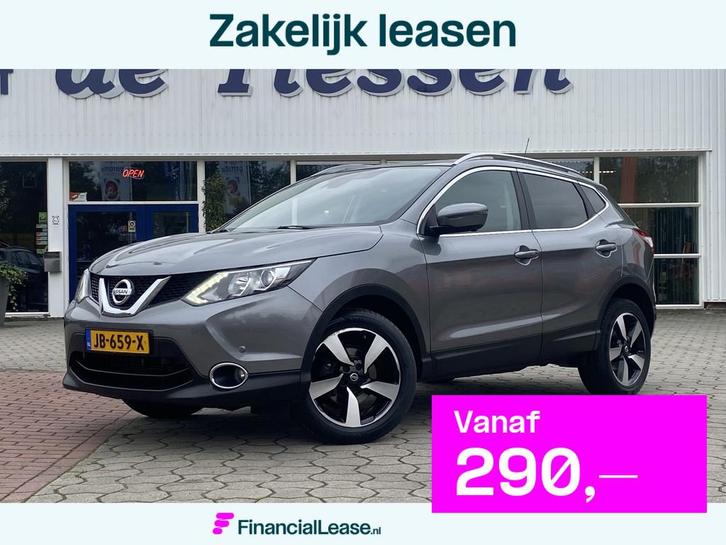 Nissan QASHQAI 1.2 Connect Edition Pano, Trekhaak, 360 Cam, Auto's, Nissan, Bedrijf, Lease, Financial lease, Qashqai, 360° camera