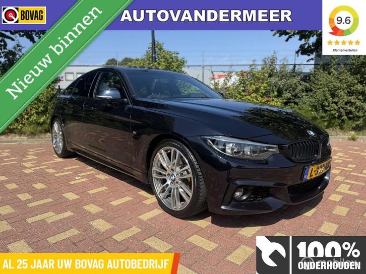 BMW 4-serie Gran Coupé 418i M sport / Leder / Schuifdak, Auto's, BMW, Bedrijf, Te koop, 4-Serie Gran Coupé, ABS, Airbags, Airconditioning