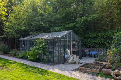 Hobbykas, tuinkas 6 x 3,40m, Tuin en Terras, Kassen, Gebruikt, Kweekkas, Aluminium, Glas, Ophalen