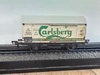 Modeltrein Ho fleischmann blik Carlsberg bier, Ophalen of Verzenden, Gelijkstroom, Wagon, Fleischmann