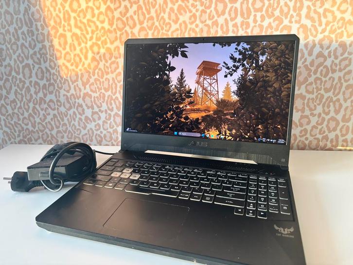 ASUS TUF Gaming FX505GT – i5 | GTX 1650 | 144Hz | 512GB SSD, Computers en Software, Windows Laptops, Zo goed als nieuw, 15 inch