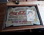 Oude Coca-Cola spiegel '70, Antiek en Kunst, Antiek | Spiegels, Ophalen