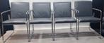 Leolux Spring eetkamerstoelen 4, Ophalen, Gebruikt, Modern, 50 tot 75 cm