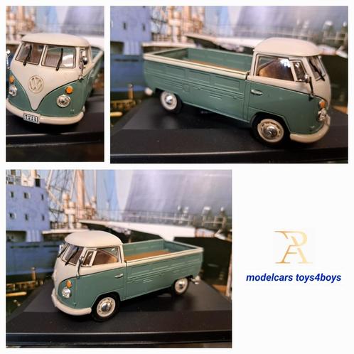 Volkswagen VW T1 Pick Up Cabine/Bus 1/43, Hobby en Vrije tijd, Modelauto's | 1:43, Nieuw, Auto, Overige merken, Verzenden