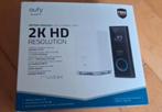 Eufy 2K Videodeurbel met Homebase 2, Ophalen of Verzenden, Zo goed als nieuw, Buitencamera