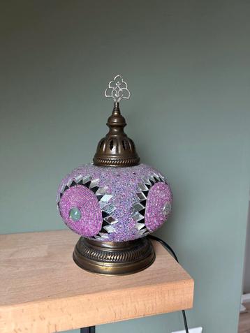 Oosterse Mozaïek Tafellamp beschikbaar voor biedingen