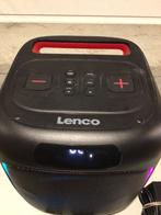 Lenco PA-101BK Compacte IPX4  luidspreker draadloze mic, Ophalen of Verzenden, Zo goed als nieuw, Complete set