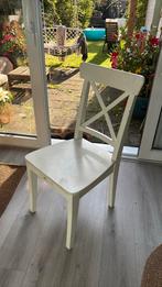 Ikea ingolf stoel, Huis en Inrichting, Stoelen, Ophalen of Verzenden, Gebruikt, Wit