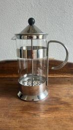 Cafétière, metaal/glas, robuust, stevig, Gebruikt, Koffiemachine, Gemalen koffie, Ophalen of Verzenden