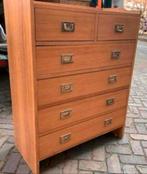 Vintage Kast Pastoe grenen houten ladekast jaren 60., Huis en Inrichting, Kasten | Ladekasten, Ophalen of Verzenden