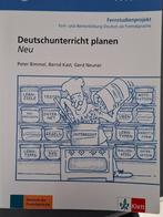 Deutschunterricht planen 9783126064965, Ophalen of Verzenden, Beta, Zo goed als nieuw, HBO