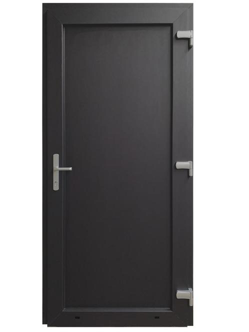 Kunststof Volpaneel Buitendeur | 98 X 200 Cm | Antraciet RAL, Doe-het-zelf en Verbouw, Deuren en Horren, Nieuw, Buitendeur, 200 tot 215 cm