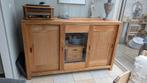 Teakhouten Dressoir met Schuifdeuren, Ophalen, Gebruikt, 100 tot 150 cm, 150 tot 200 cm