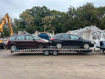Autoambulance auto trailer voor 2 autos (BJ 2016) beschikbaar voor biedingen