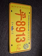 Fanta drinken nummerbord, Ophalen of Verzenden, Reclamebord