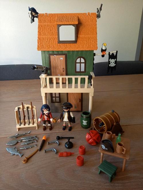 Playmobil Geheime piratenvesting - 4796, Kinderen en Baby's, Speelgoed | Playmobil, Zo goed als nieuw, Ophalen of Verzenden