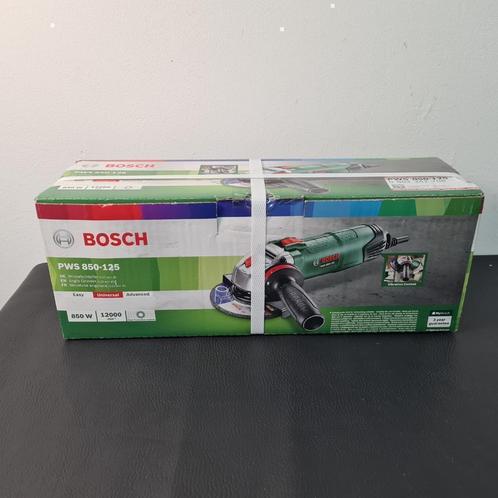 Bosch PWS 850-125 Haakse Slijper | Nieuw, Doe-het-zelf en Verbouw, Gereedschap | Slijpmachines, Nieuw, Haakse handslijpmachine