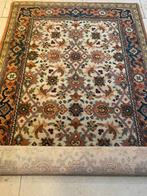Pers tapijt Kashmir, 50 tot 100 cm, 150 tot 200 cm, Rechthoekig, Bruin