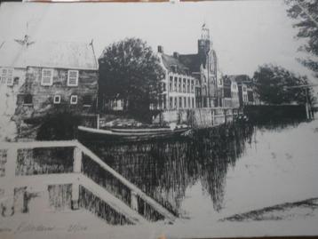Delfshaven, Rotterdam, Leuke prent om zelf in te lijsten  beschikbaar voor biedingen