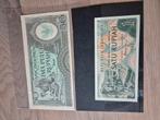 2x bankbiljet indonesie unc, Ophalen of Verzenden