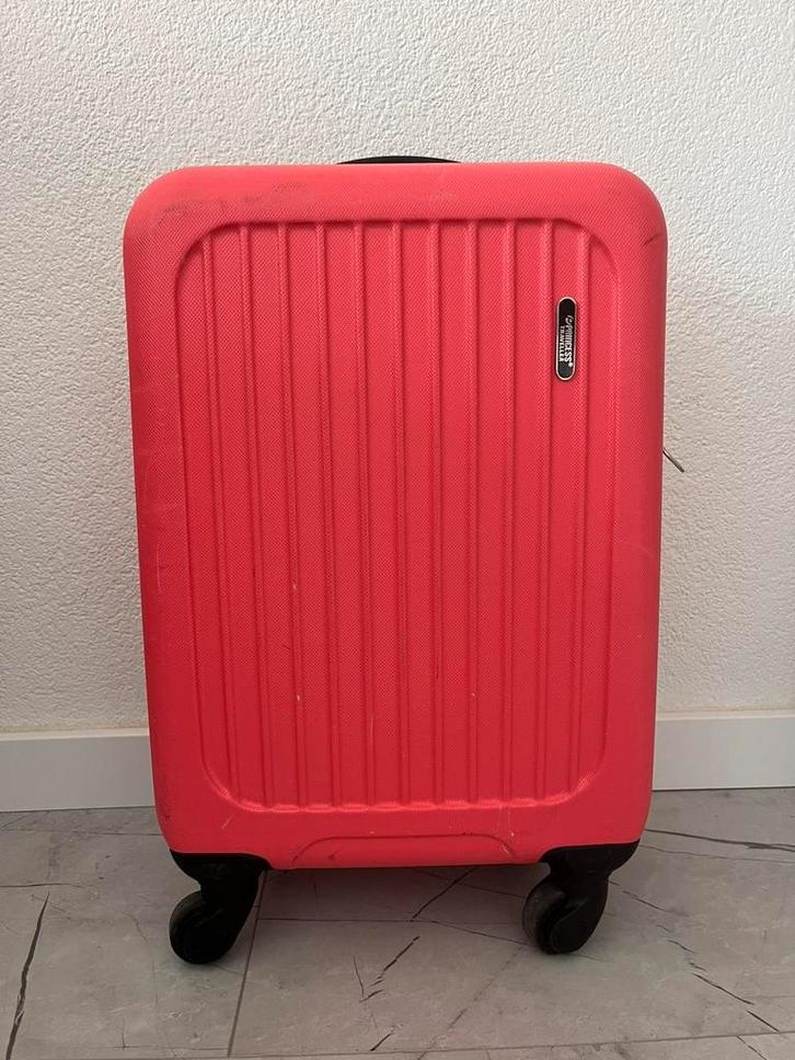 Cabine Bagage, Sieraden, Tassen en Uiterlijk, Koffers, Zo goed als nieuw, Hard kunststof, Minder dan 50 cm, Minder dan 35 cm, Slot