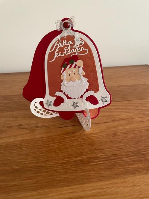 Kaartje kerst (43), Hobby en Vrije tijd, Kaarten | Zelfgemaakt, Nieuw, Kerst, Ophalen of Verzenden