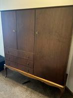 Notenhouten Kabinet/Servieskast Jaren 60, Antiek en Kunst, Antiek | Meubels | Kasten, Ophalen