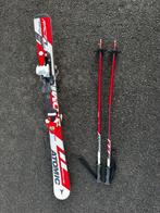Atomic Race 100cm kinderski's met stokken, Sport en Fitness, Skiën en Langlaufen, Gebruikt, 100 tot 140 cm, Ophalen of Verzenden