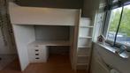Ikea Stuva hoogslaper incl bureau, ladekast etc Kleur wit, Gebruikt, Hoogslaper, Ophalen
