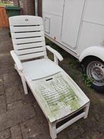 Ligbed Hartman, Tuin en Terras, Ophalen, Gebruikt, Kunststof, Verstelbaar