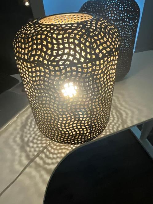 Koloniale lampen, Huis en Inrichting, Lampen | Vloerlampen, Zo goed als nieuw, Minder dan 100 cm, Metaal, Ophalen
