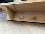Houten Kapstok met Wandplank - Babykamer Decoratie, Kinderen en Baby's, Ophalen, Zo goed als nieuw, Kapstokje