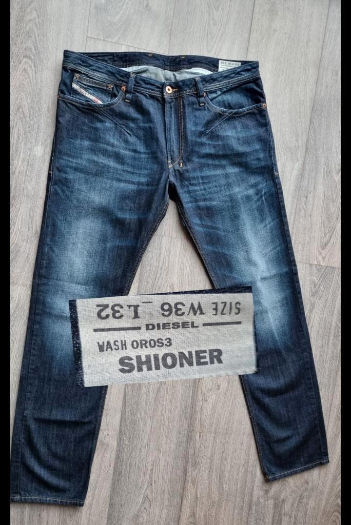Diesel SHIONER W36 L32 * 36x32 - slim skinny - #D569, Kleding | Heren, Spijkerbroeken en Jeans, Zo goed als nieuw, W36 - W38 (confectie 52/54)