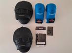 Hayashi Karate Handschoenen M + Stootkussens, Vechtsportbescherming, Zo goed als nieuw, Karate, Maat M