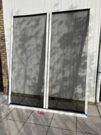 Luxaflex hordeuren in plissé (gebruikt) dubbelzijdig, Huis en Inrichting, 200 cm of meer, Nieuw, Ophalen of Verzenden, 200 cm of meer