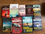 12 engelstalige spannende boeken (baldacci, grisham e.d), Ophalen, Zo goed als nieuw