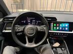 Audi A3 Limousine 30 TFSI|19Inch|Carplay|Stoelverw|ACC|Sterr, Stof, Gebruikt, Bedrijf, Hybride Elektrisch/Benzine