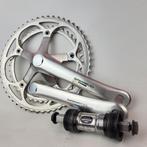 Shimano 600 tricolor Ultegra crankstel en trapas, Crankstel of Pedalen, Gebruikt, Shimano, Ophalen of Verzenden